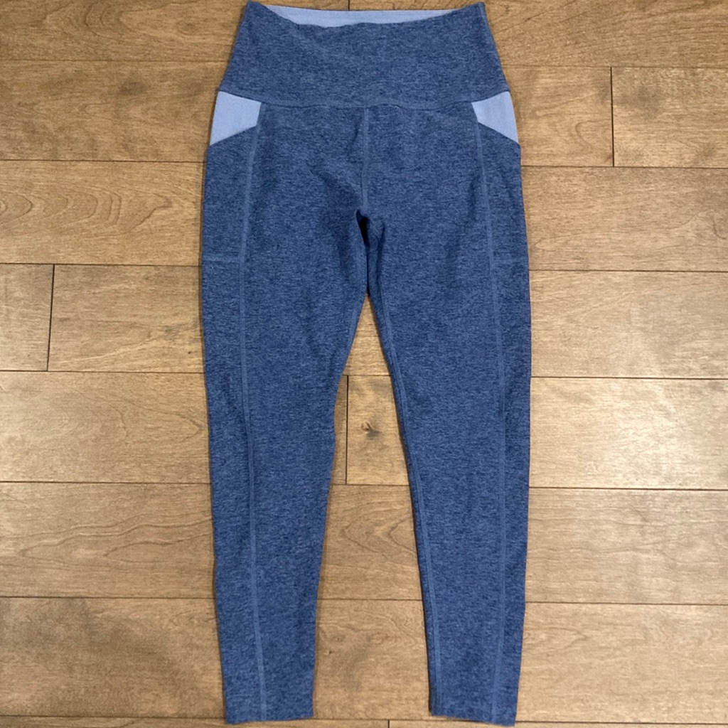 Beyond Yoga Blue Pocket Leggings